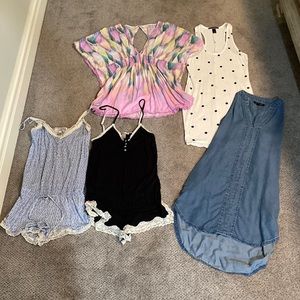 4 Victoria Secret Pieces & 1 Banana Republic Dress